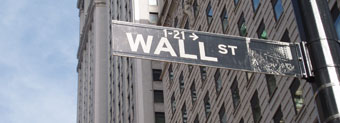 Wall Street gatuskylt, Foto: KTHFS